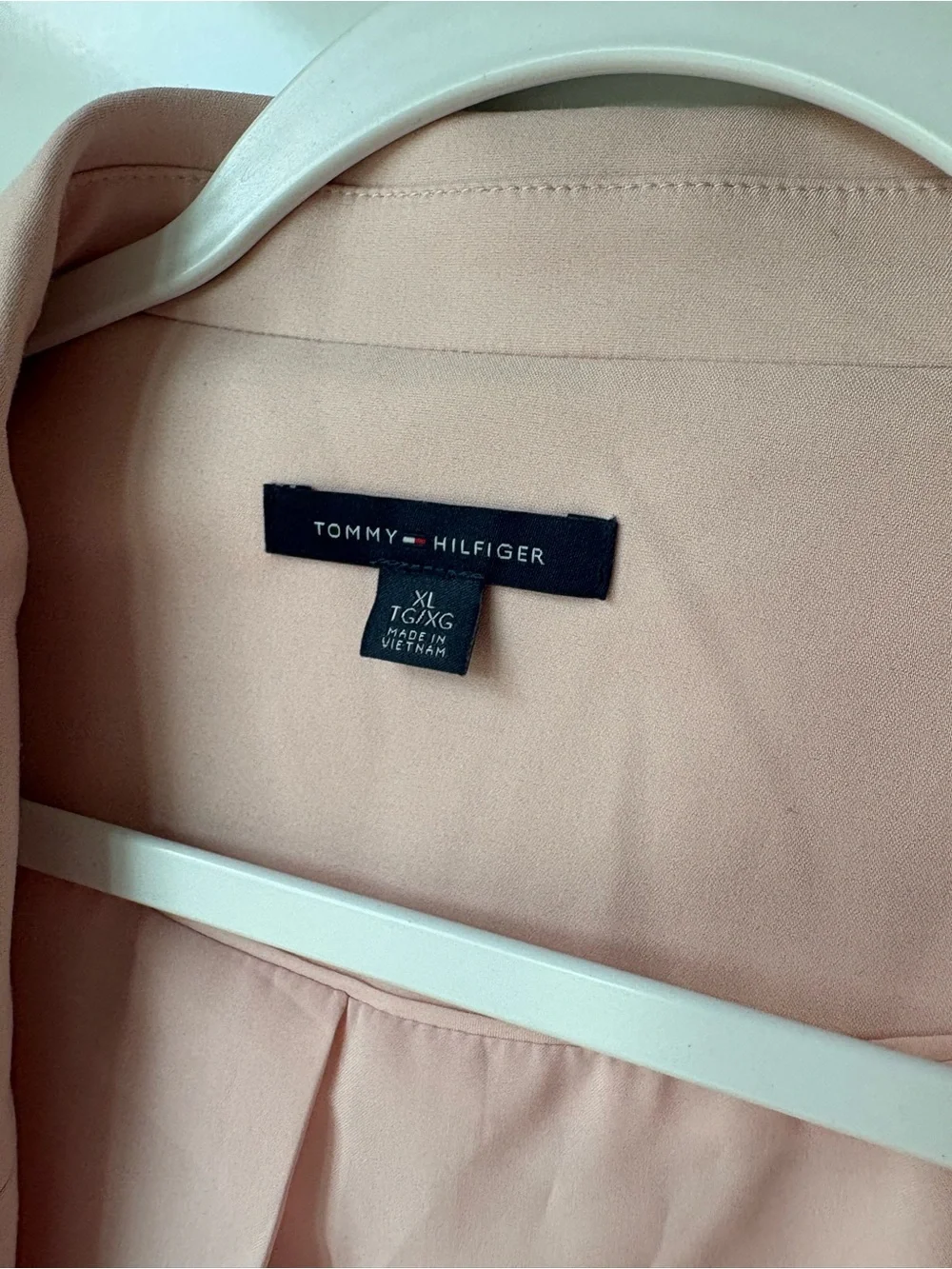 Tommy Hilfiger Blush Pink Double-Breasted Blazer Jacket - Picture 2 of 16